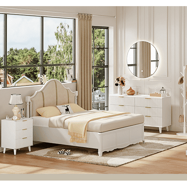 GIKPAL Bedroom Dresser and Nightstand 3 Piece Set GIKPAL Bedroom Dresser and Nightstand 3 Piece Set